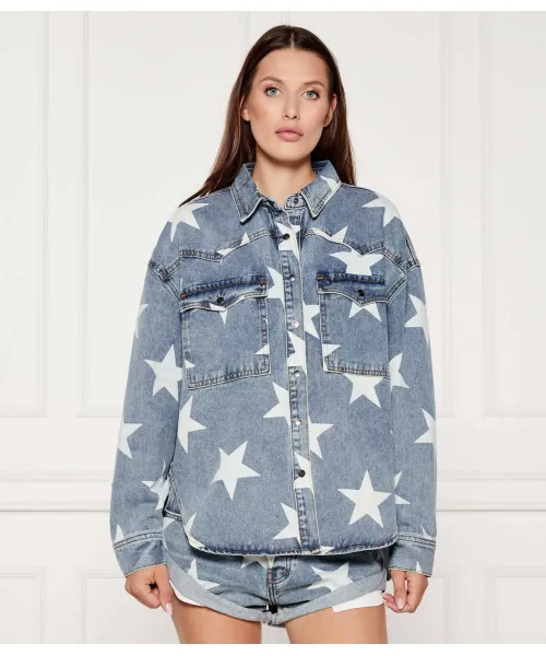 Джинсовая рубашка Дарья Oversize fit One Teaspoon, синий
Джинсовая рубашка Дарья Oversize fit One Teaspoon, синий