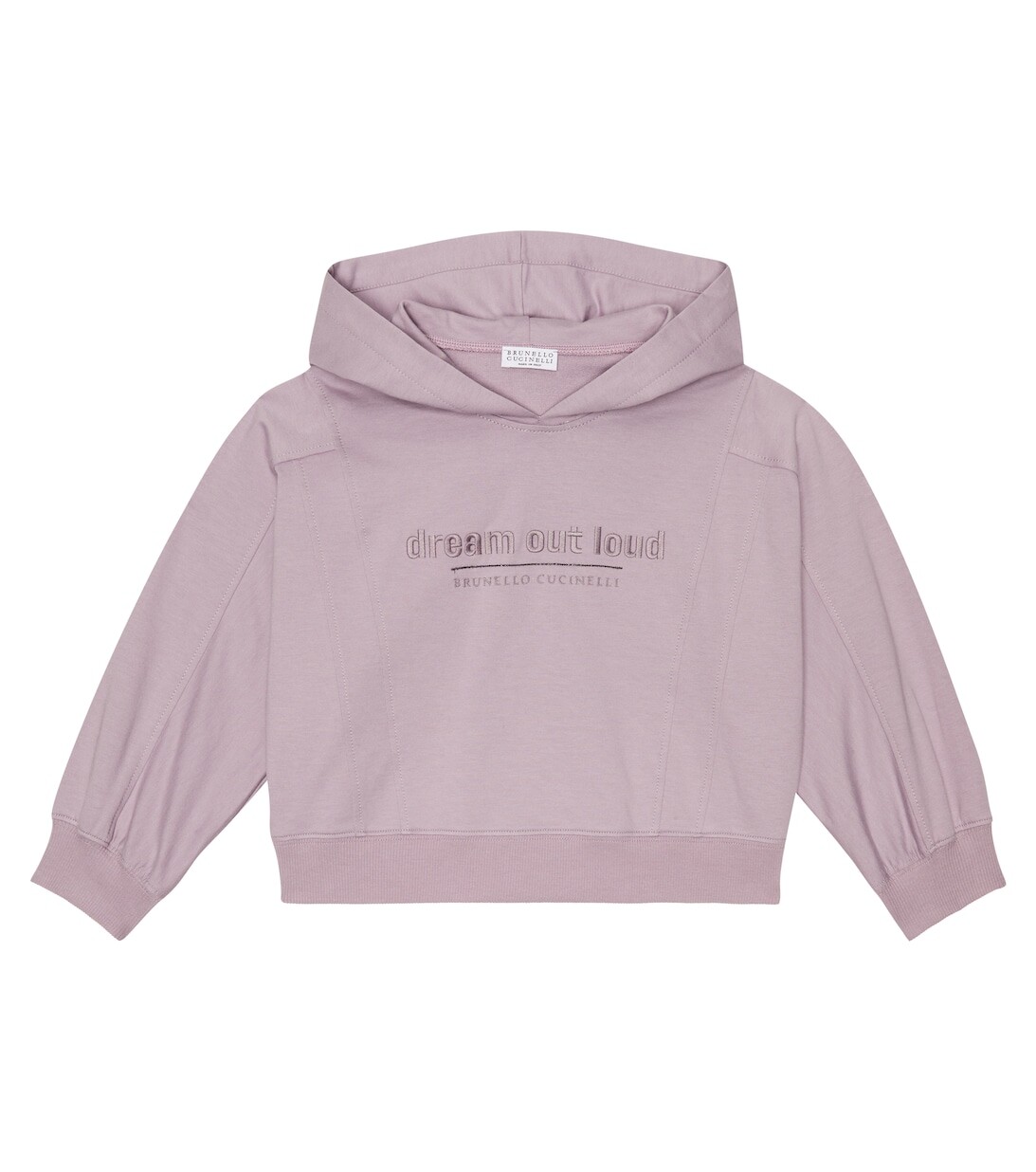 Худи из хлопка с вышивкой Brunello Cucinelli, фиолетовый
Худи из хлопка с вышивкой Brunello Cucinelli, фиолетовый