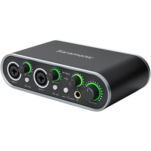 Аудиоинтерфейс Saramonic MV-Mixer USB-C
Аудиоинтерфейс Saramonic MV-Mixer USB-C