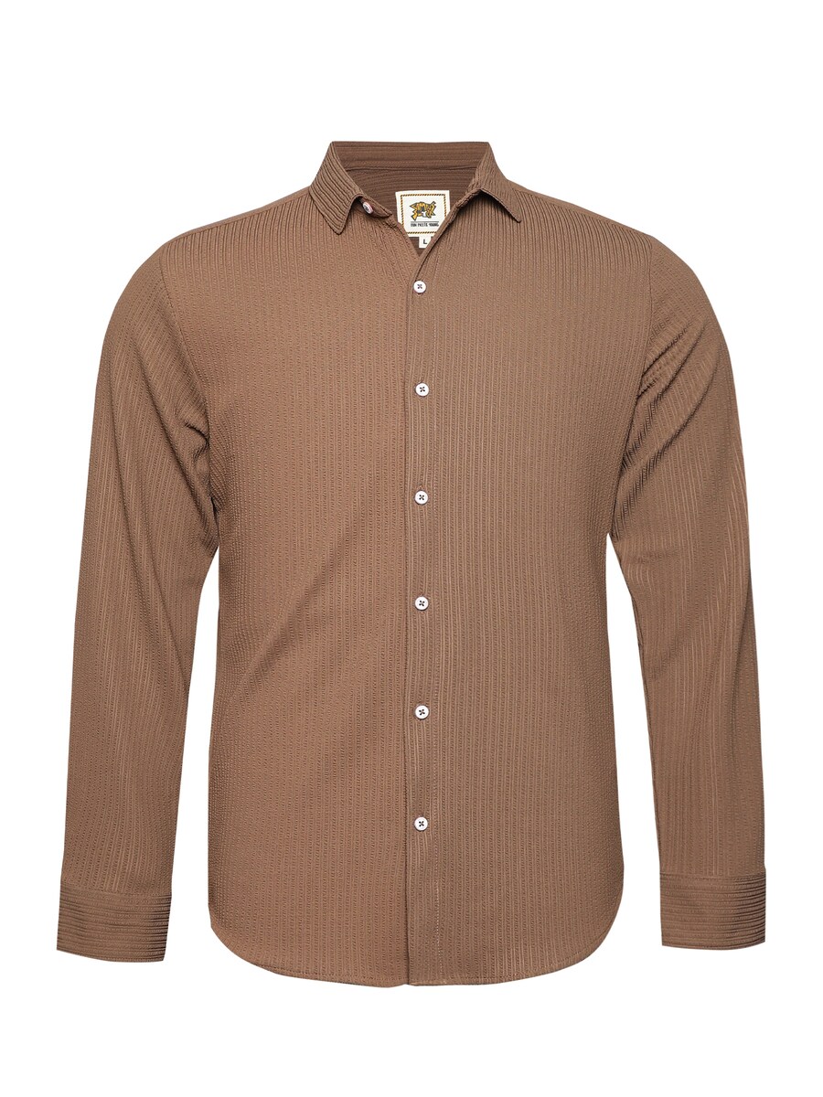 Рубашка на пуговицах классического кроя Campus Sutra Susanne, коричневый
Рубашка на пуговицах классического кроя Campus Sutra Susanne, коричневый