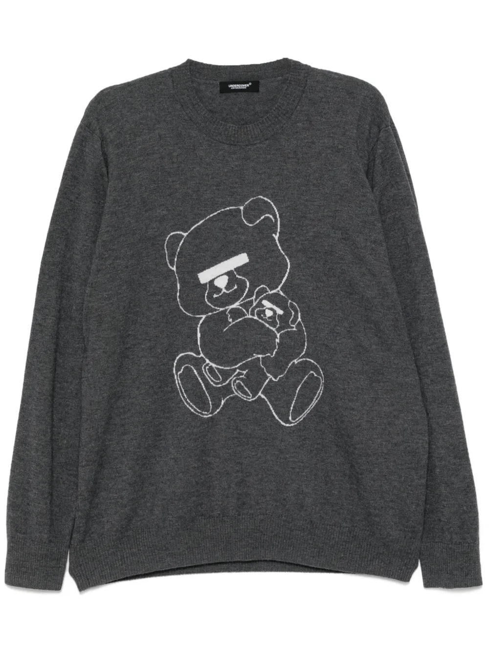 Жаккардовый джемпер с логотипом Undercover, серый
Жаккардовый джемпер с логотипом Undercover, серый