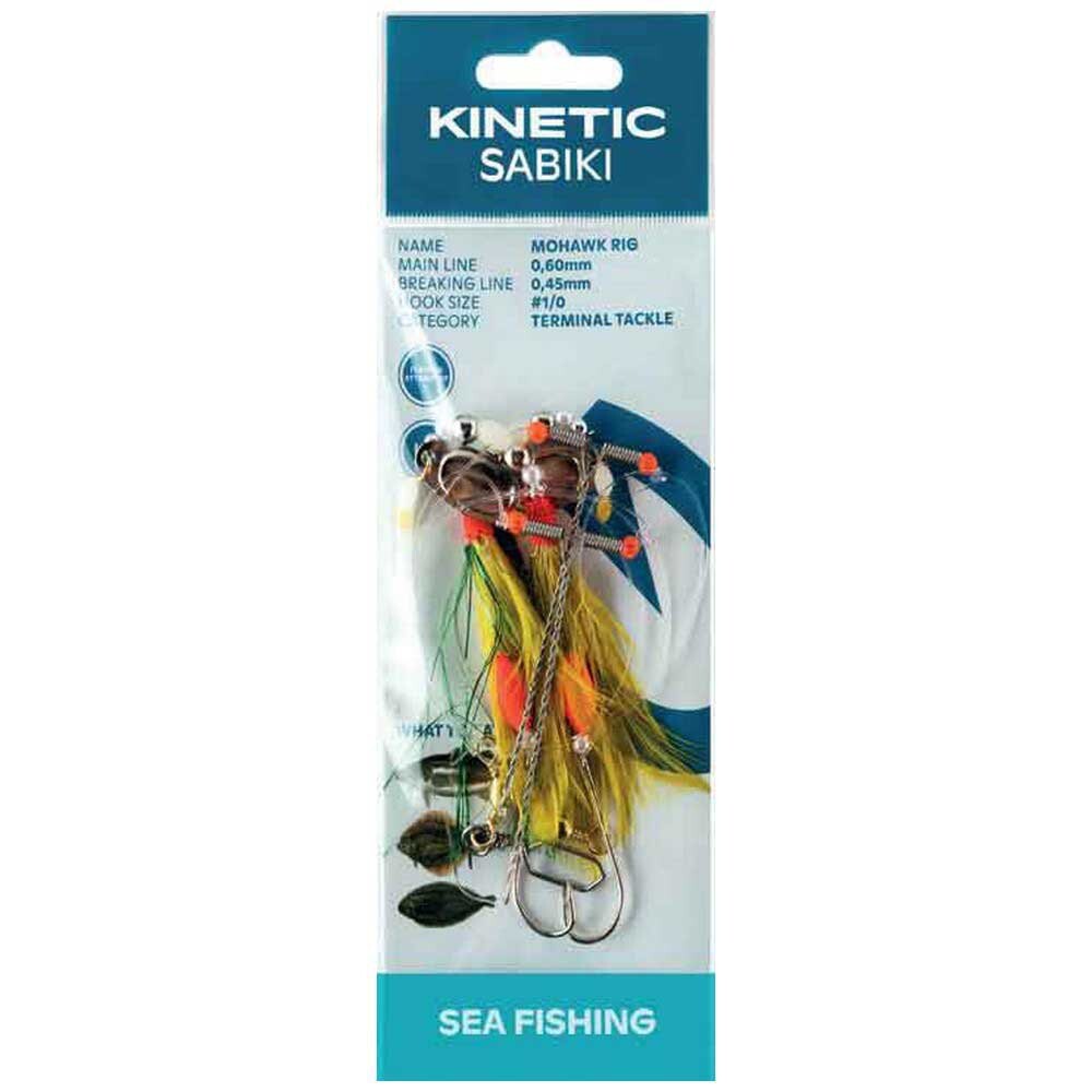 Оснастки Kinetic Sabiki Mohawk, серебряный
Оснастки Kinetic Sabiki Mohawk, серебряный