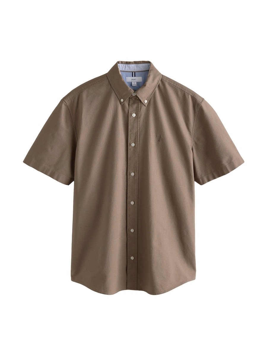 Рубашка на пуговицах классического кроя Next, темно-бежевый
Рубашка на пуговицах классического кроя Next, темно-бежевый