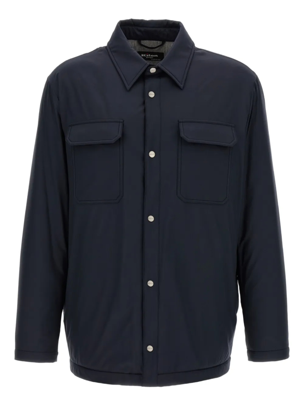 Куртка-рубашка с застежкой на кнопку Kiton, синий
Куртка-рубашка с застежкой на кнопку Kiton, синий