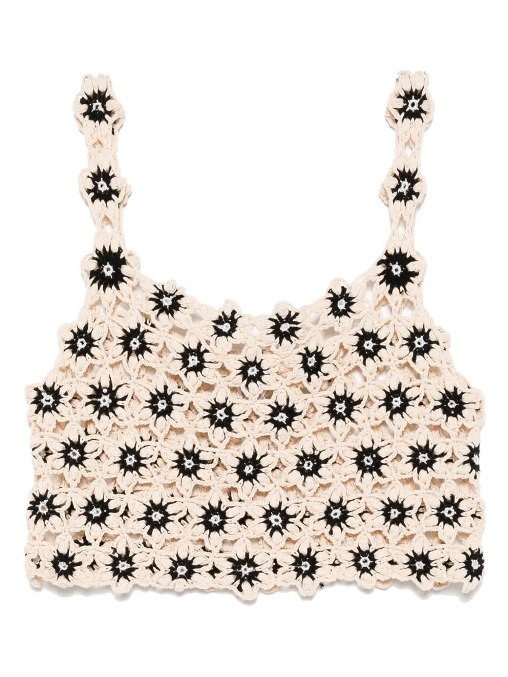 Топ Luminary Lily в технике кроше The Upside, нейтральный
Топ Luminary Lily в технике кроше The Upside, нейтральный