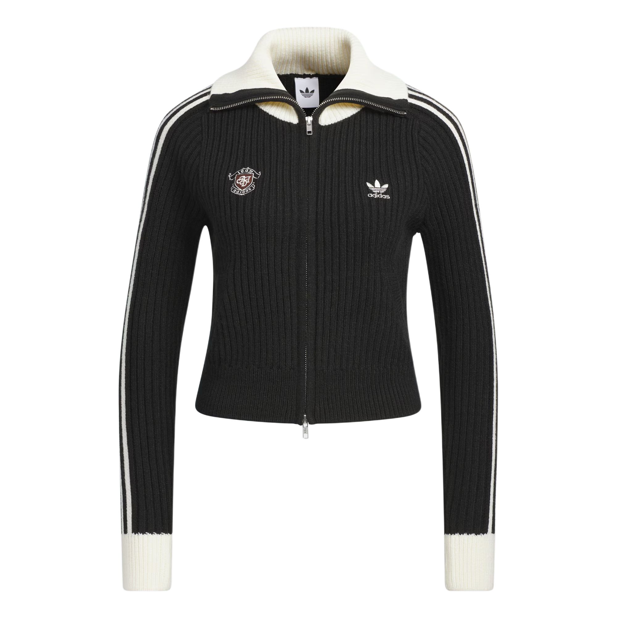 Толстовка Team Fullzip Adidas Originals, черный/слоновая кость
Толстовка Team Fullzip Adidas Originals, черный/слоновая кость