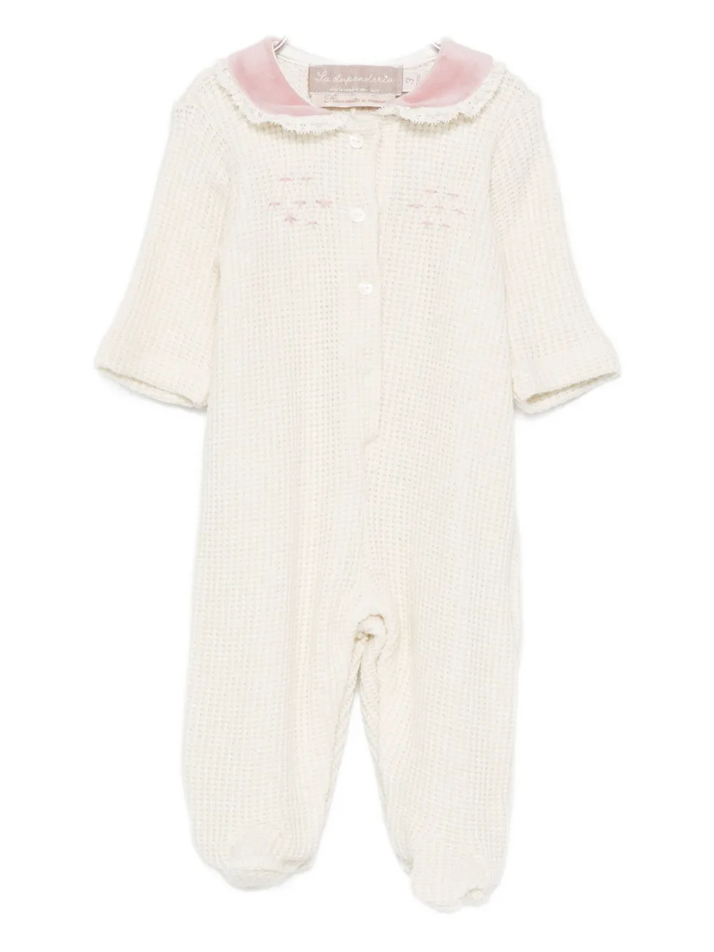 Пижама с вышивкой La Stupenderia, белый
Пижама с вышивкой La Stupenderia, белый