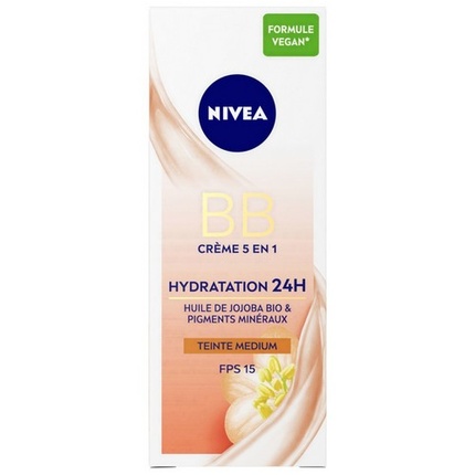 Увлажняющий тонирующий крем для лица, средний оттенок, SPF 15, 50 мл Nivea
Увлажняющий тонирующий крем для лица, средний оттенок, SPF 15, 50 мл Nivea