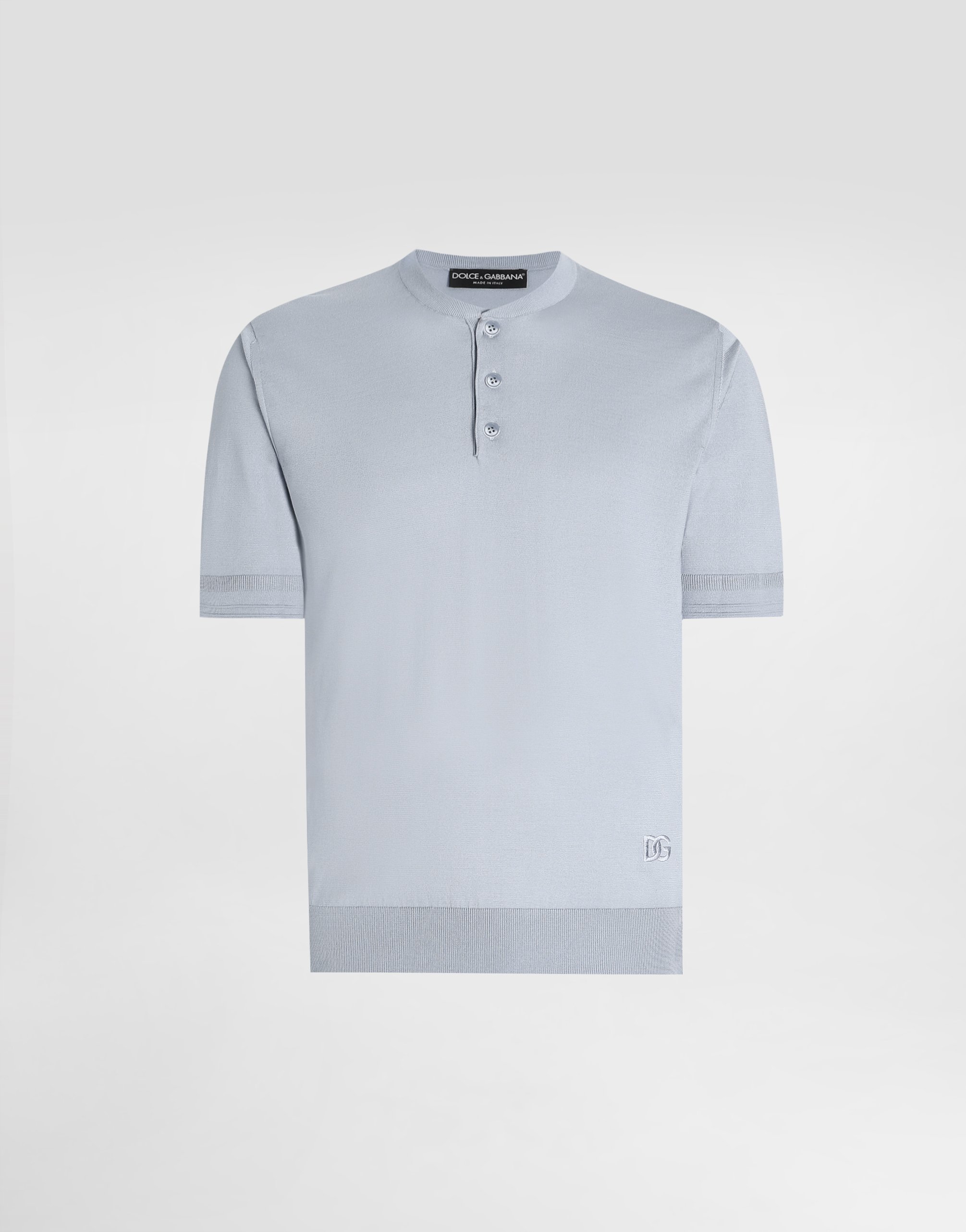 Шелковый пуловер serafino Dolce & Gabbana, лазурный
Шелковый пуловер serafino Dolce & Gabbana, лазурный