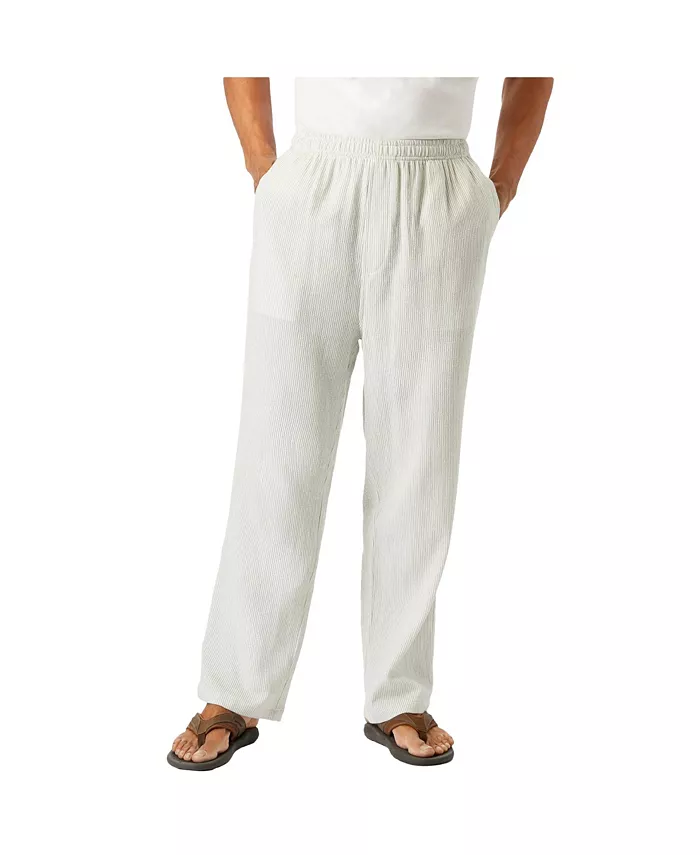 Широкие брюки из хлопкового газу с эластичной резинкой на талии Big & Tall KingSize, белый
Широкие брюки из хлопкового газу с эластичной резинкой на талии Big & Tall KingSize, белый