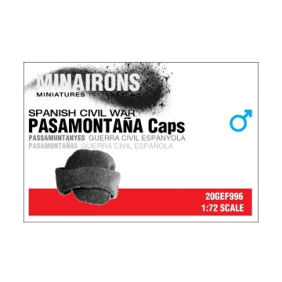 Пасамонтана Кепки, Spanish Civil War - Infantry (1:72)
Пасамонтана Кепки, Spanish Civil War - Infantry (1:72)