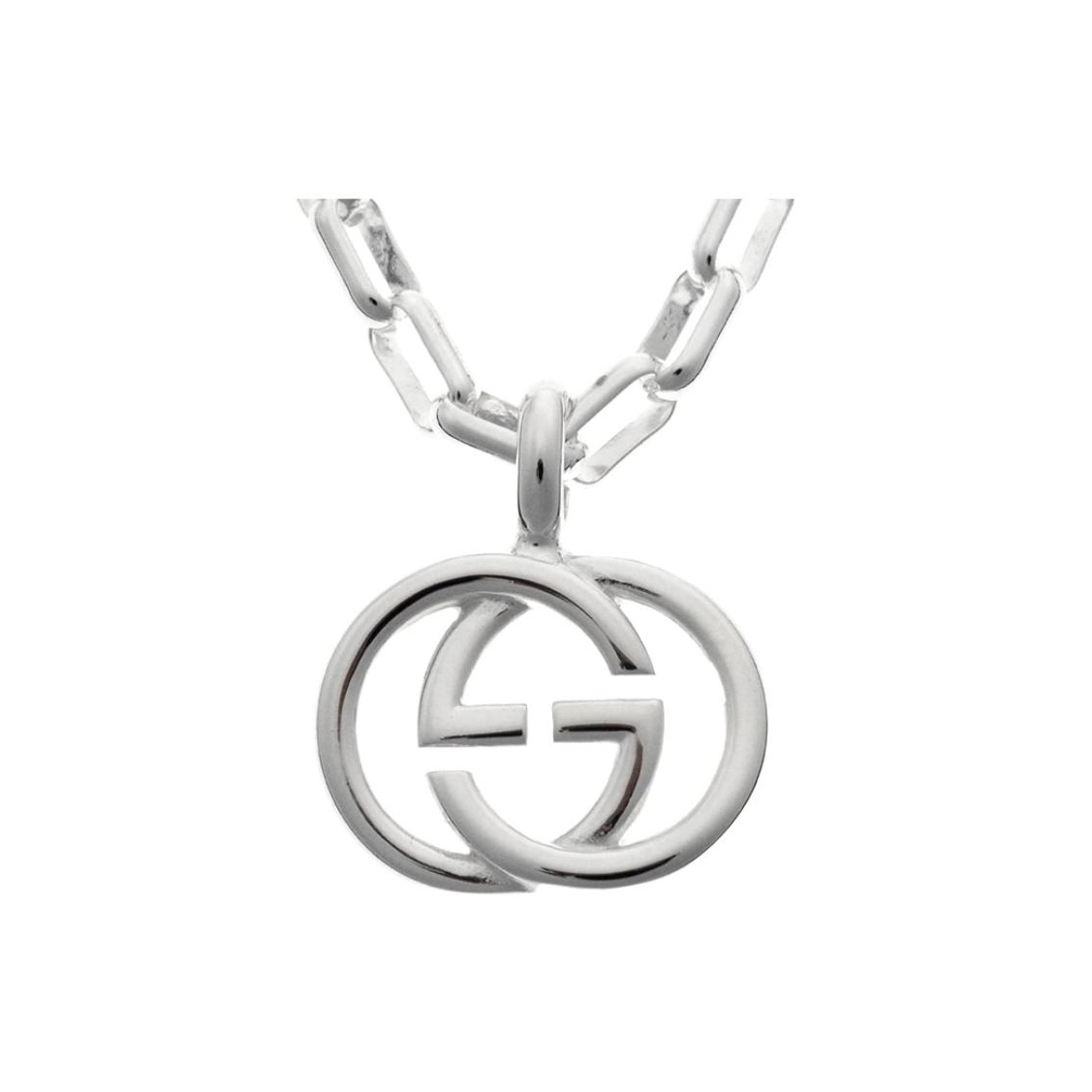 Костюмное ожерелье с подвеской Interlocking G GUCCI
Костюмное ожерелье с подвеской Interlocking G GUCCI