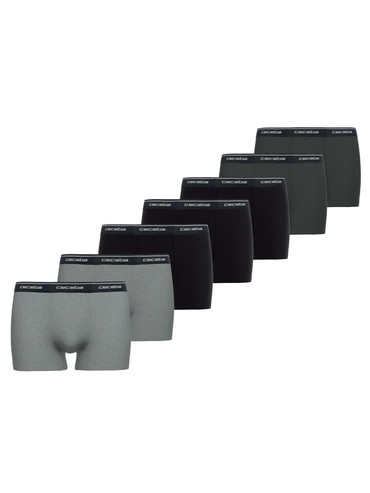 Боксеры CECEBA short 7er Pack, цвет schwarz/grau 
Боксеры CECEBA short 7er Pack, цвет schwarz/grau