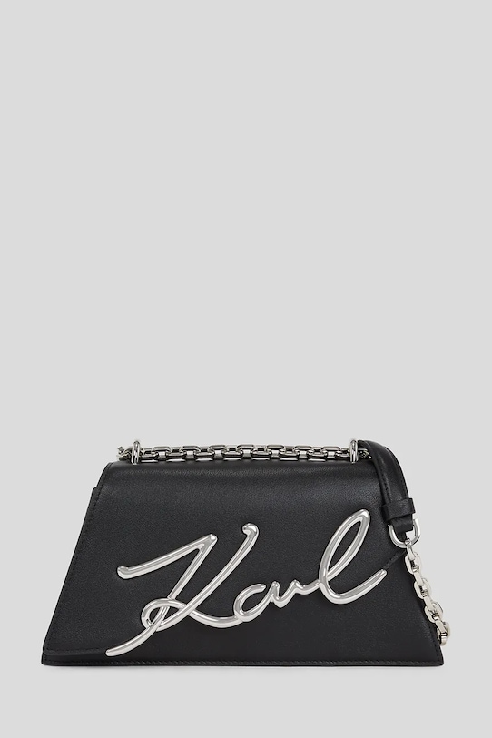 Кожаная сумка K/SIGNATURE Karl Lagerfeld, черный
Кожаная сумка K/SIGNATURE Karl Lagerfeld, черный