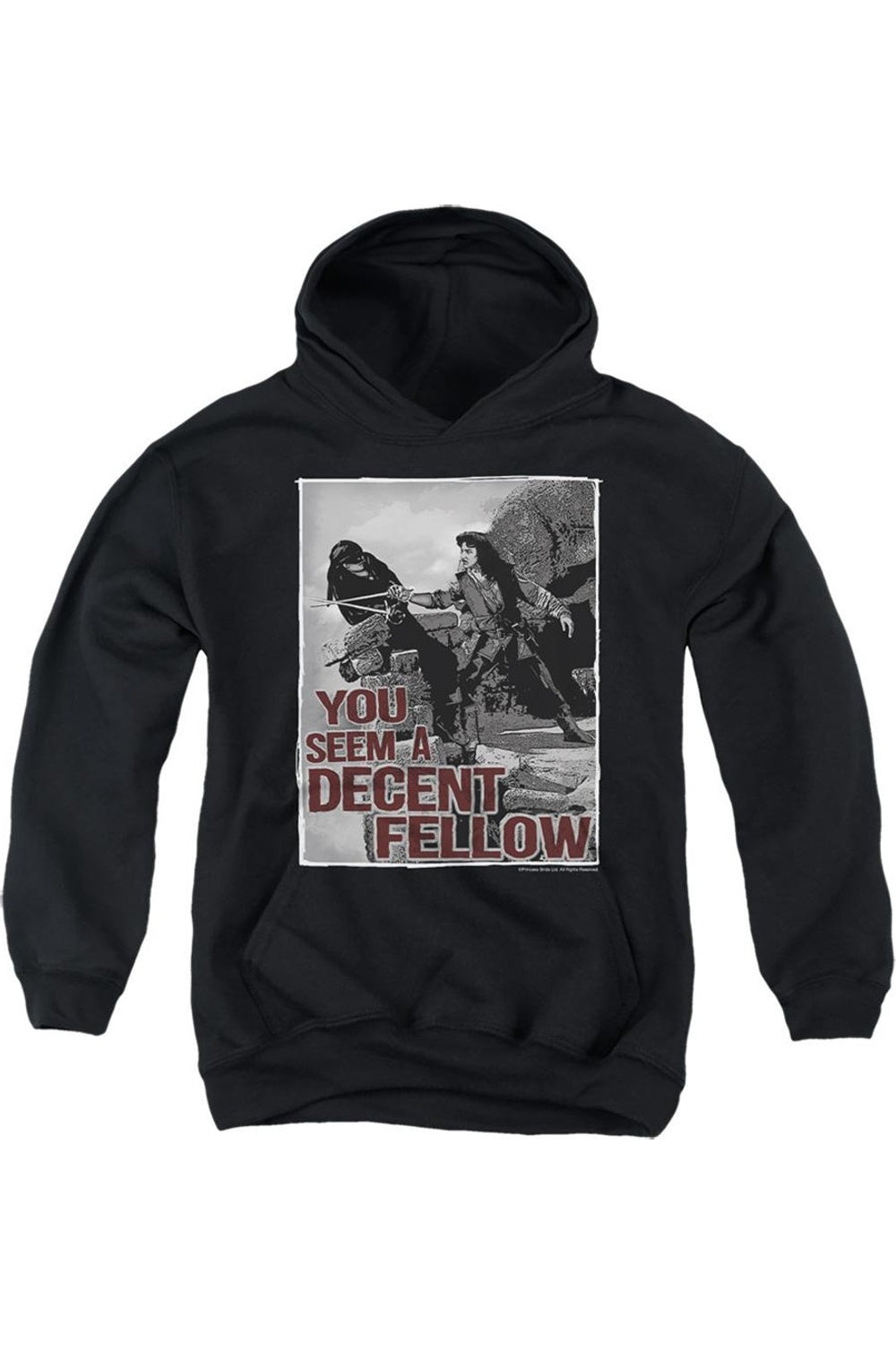 Толстовка с капюшоном Princess Bride Fellow Youth Gildan, черный
Толстовка с капюшоном Princess Bride Fellow Youth Gildan, черный