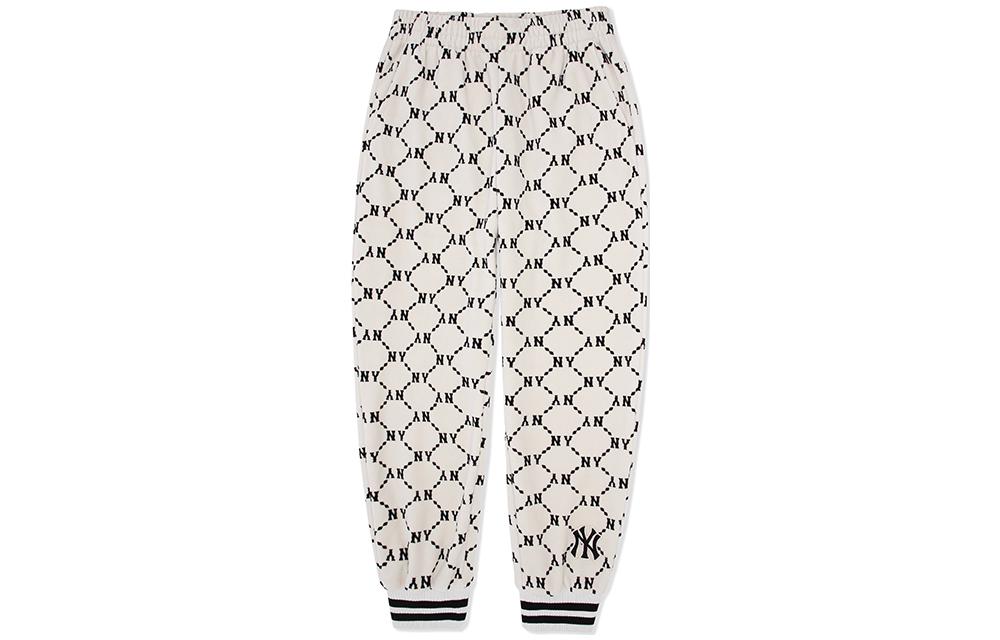 Вязаные спортивные штаны унисекс кремовые MLB
Вязаные спортивные штаны унисекс кремовые MLB