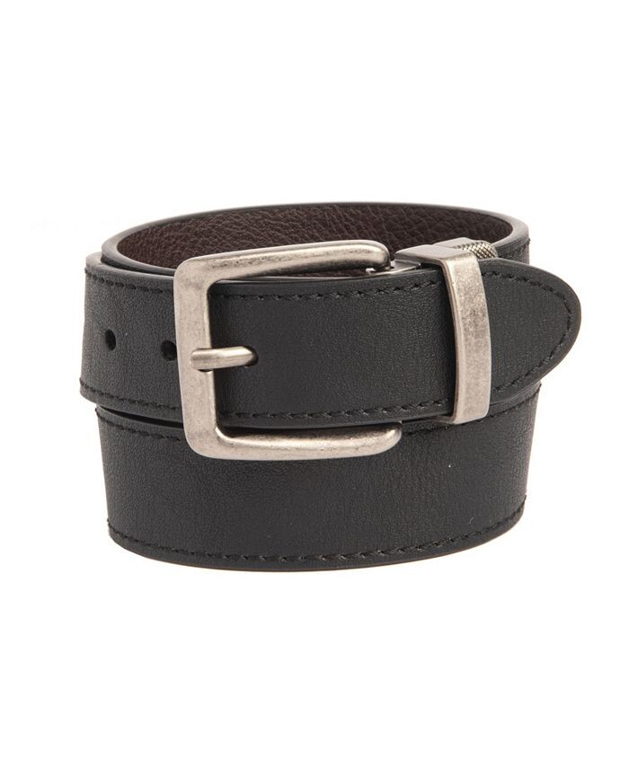 Двусторонний повседневный джинсовый ремень для больших мальчиков Levi's, черный
Двусторонний повседневный джинсовый ремень для больших мальчиков Levi's, черный