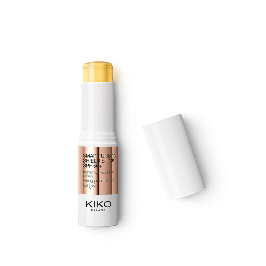 Защитный стик для лица spf 50+ с очень высокой степенью защиты Kiko Milano Smart Urban Shield Stick, 10 гр
Защитный стик для лица spf 50+ с очень высокой степенью защиты Kiko Milano Smart Urban Shield Stick, 10 гр
