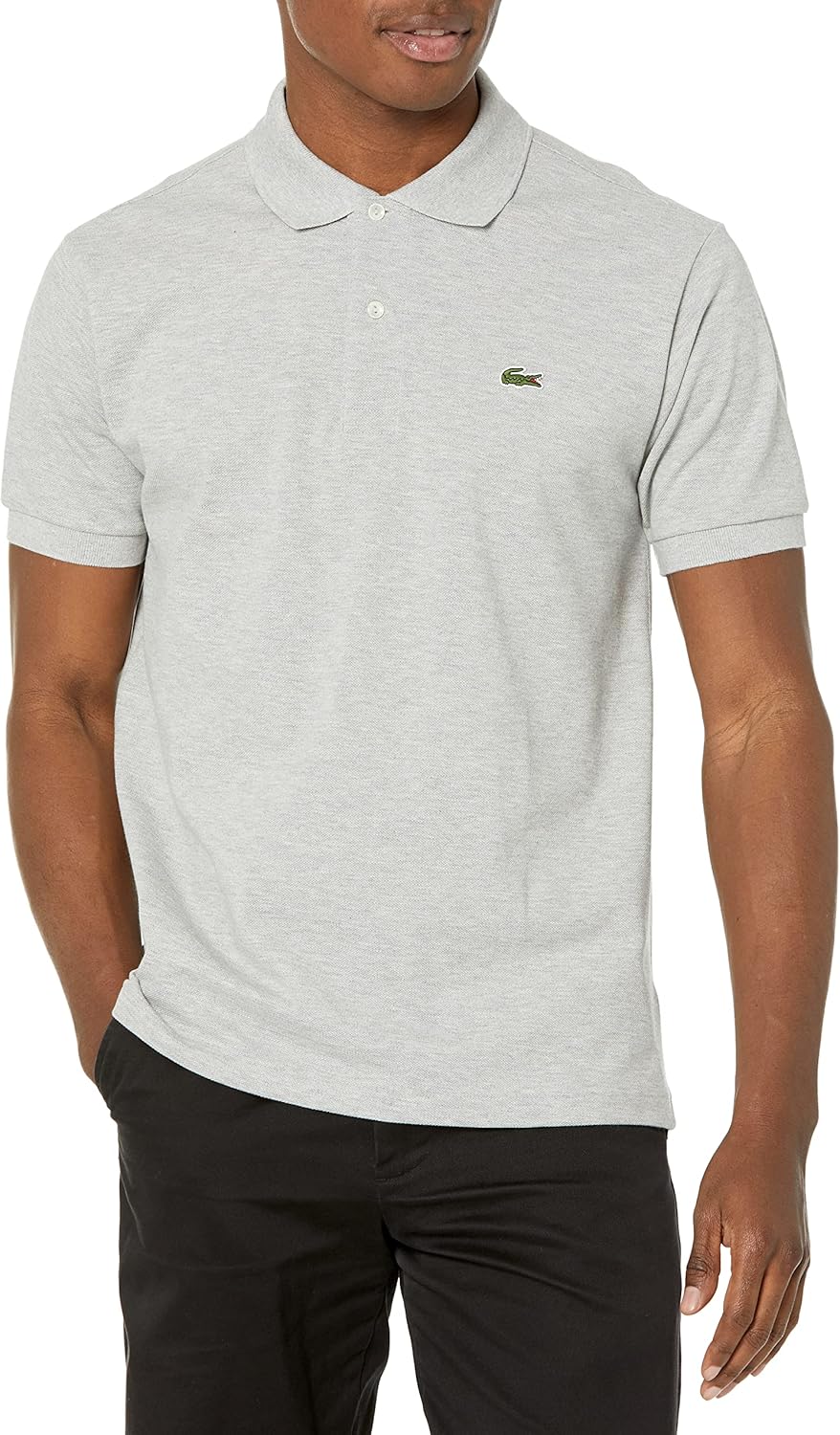 Lacoste мужская классическая поло L.12.12 с коротким рукавом, зеленый крокодил, Grey Chine
Lacoste мужская классическая поло L.12.12 с коротким рукавом, зеленый крокодил, Grey Chine