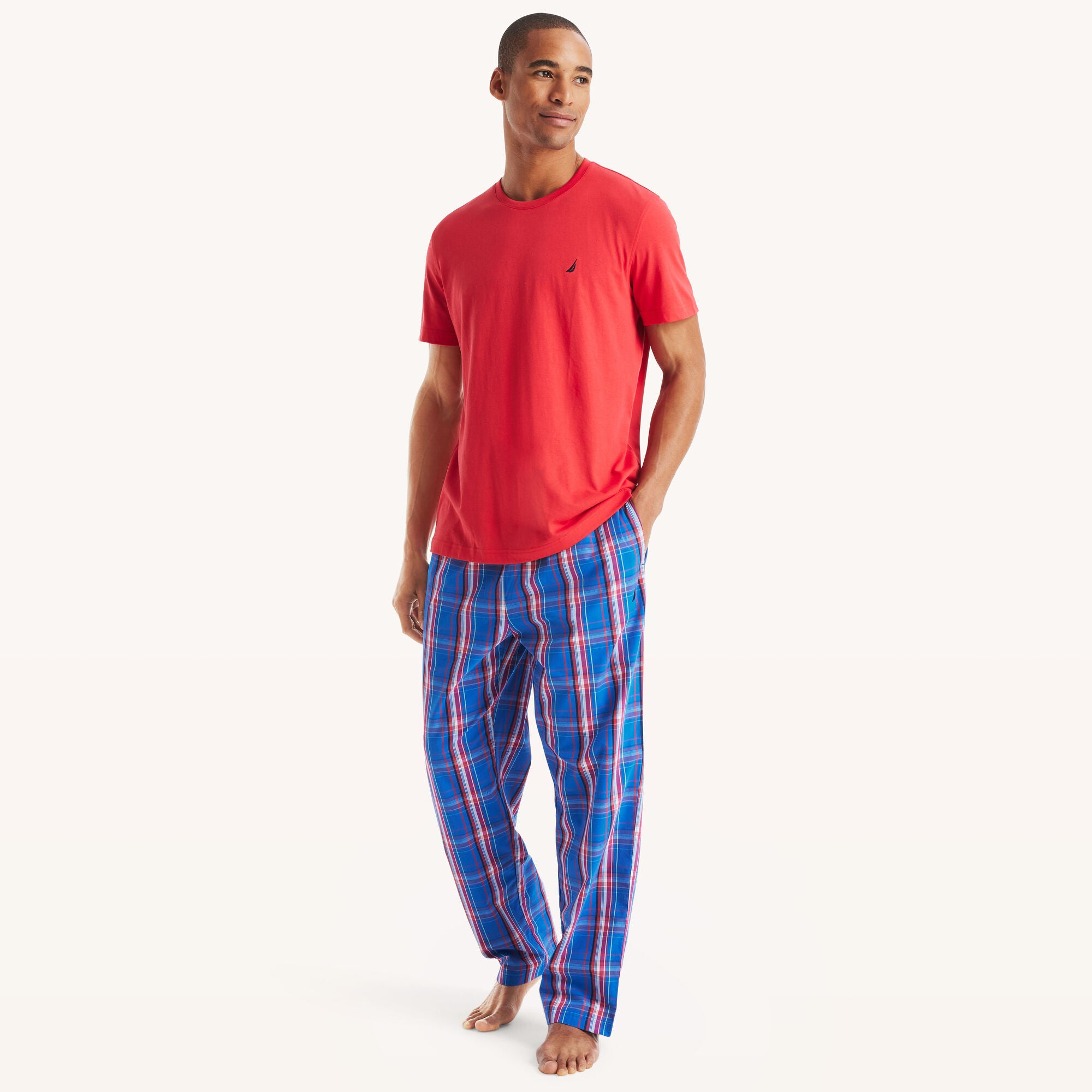 Мужской комплект пижамных брюк в клетку Nautica, розовый/коралловый
Мужской комплект пижамных брюк в клетку Nautica, розовый/коралловый