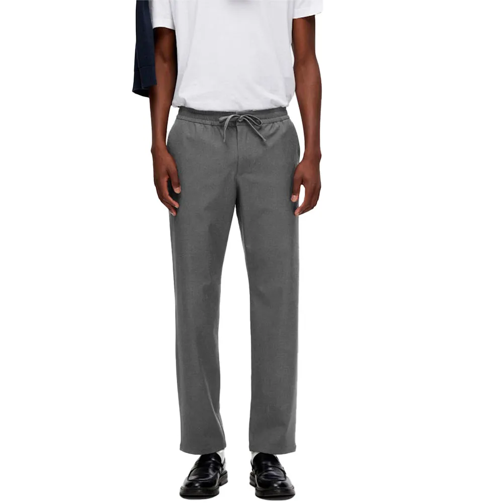 Выбранные брюки прямого кроя Robert String 196 Selected, серый
Выбранные брюки прямого кроя Robert String 196 Selected, серый