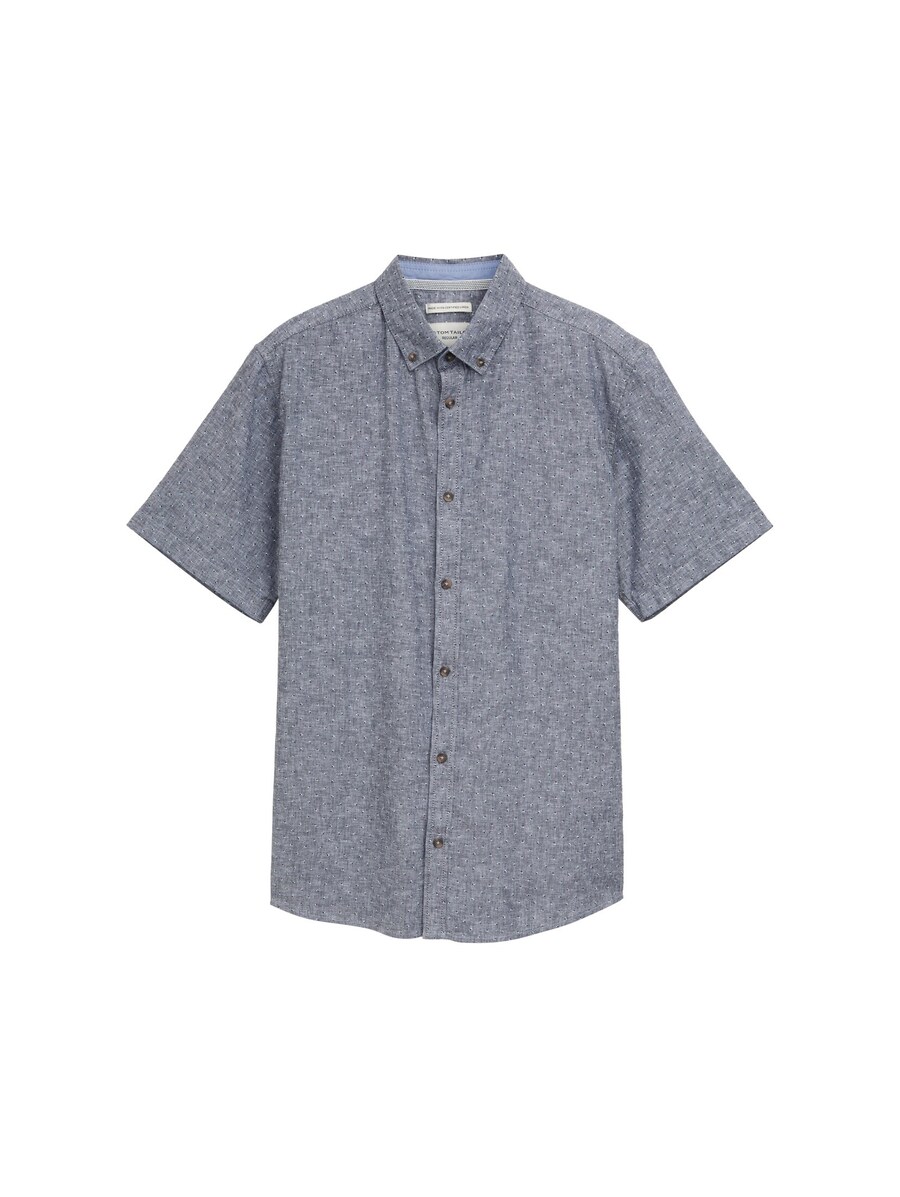 Рубашка обычного кроя на пуговицах TOM TAILOR, темно-синий
Рубашка обычного кроя на пуговицах TOM TAILOR, темно-синий