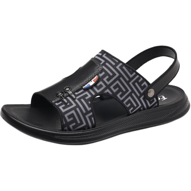 JIETEGONGYANG Пляжные сандалии мужские черные
JIETEGONGYANG Пляжные сандалии мужские черные