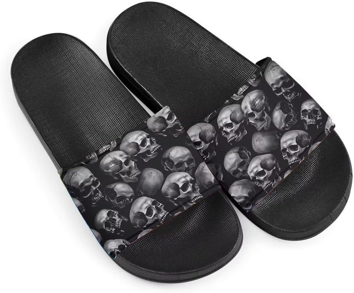 Женские шлепанцы GETELINSENG с принтом черепа на День мертвых, летние домашние тапочки с нескользящей подошвой, тапочки на носок для дома и улицы, Sketch Skull
Женские шлепанцы GETELINSENG с принтом черепа на День мертвых, летние домашние тапочки с нескользящей подошвой, тапочки на носок для дома и улицы, Sketch Skull