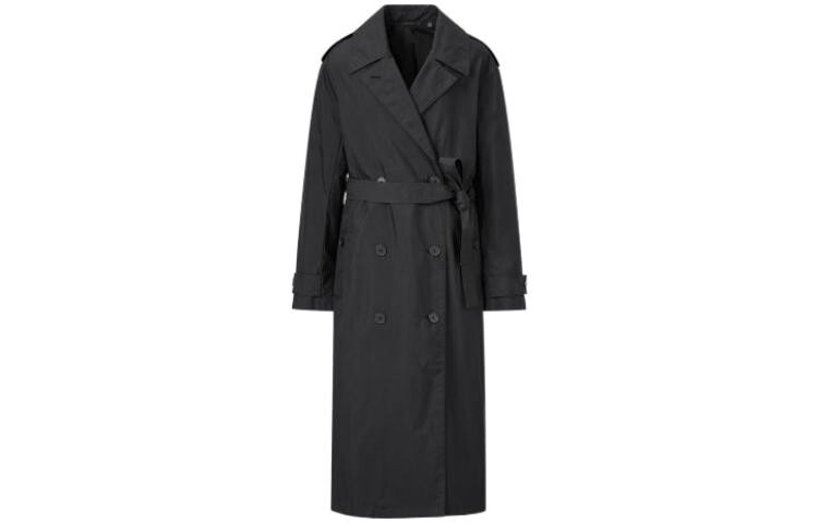 Двубортный тренч Uniqlo, 09 черный
Двубортный тренч Uniqlo, 09 черный