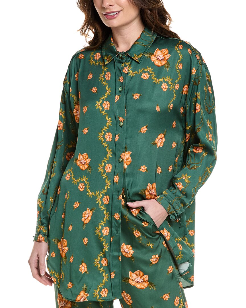 Рубашка Agua by Agua Bendita Esoterico, зеленый
Рубашка Agua by Agua Bendita Esoterico, зеленый