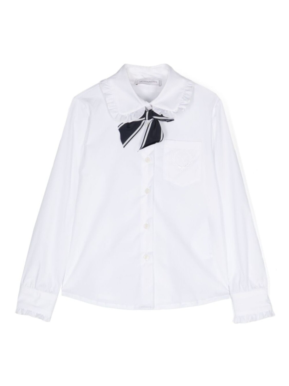 Monnalisa поплиновое платье с бантом, белый
Monnalisa поплиновое платье с бантом, белый