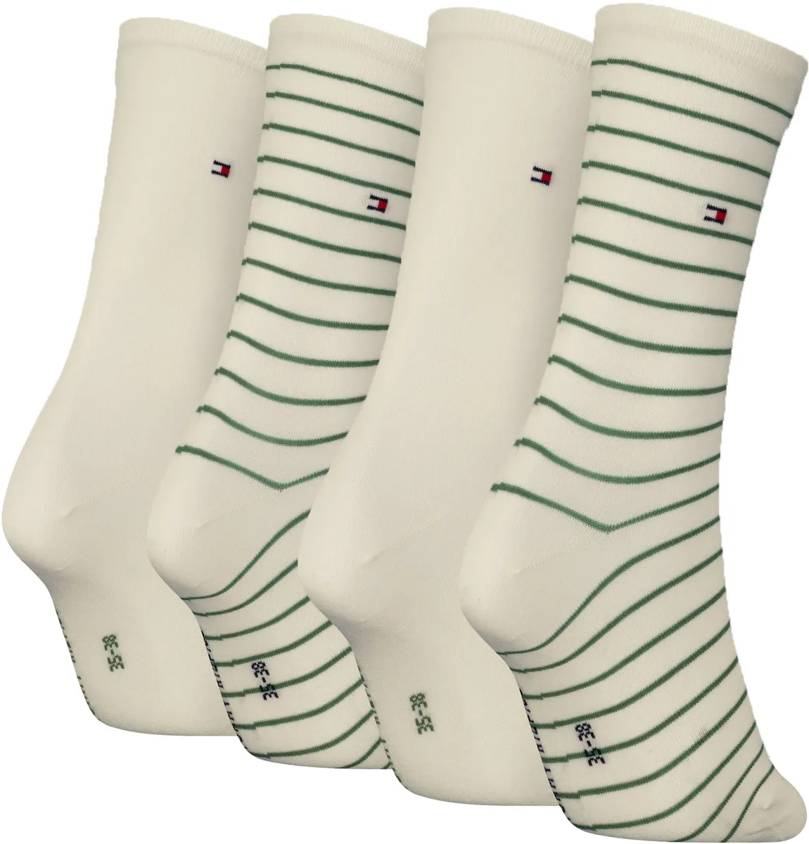 Носки Tommy Hilfiger с классическим изысканным дизайном в полоску, цвет Marshmallow-Green
Носки Tommy Hilfiger с классическим изысканным дизайном в полоску, цвет Marshmallow-Green