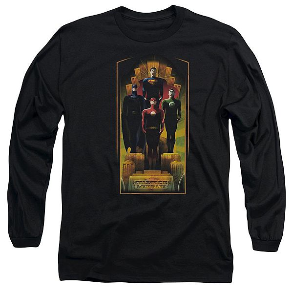 Футболка с длинным рукавом Justice League of America Licensed Character
Футболка с длинным рукавом Justice League of America Licensed Character