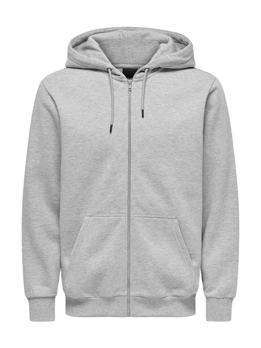 Толстовка с капюшоном на молнии Only & Sons Ceres, светло-серый
Толстовка с капюшоном на молнии Only & Sons Ceres, светло-серый