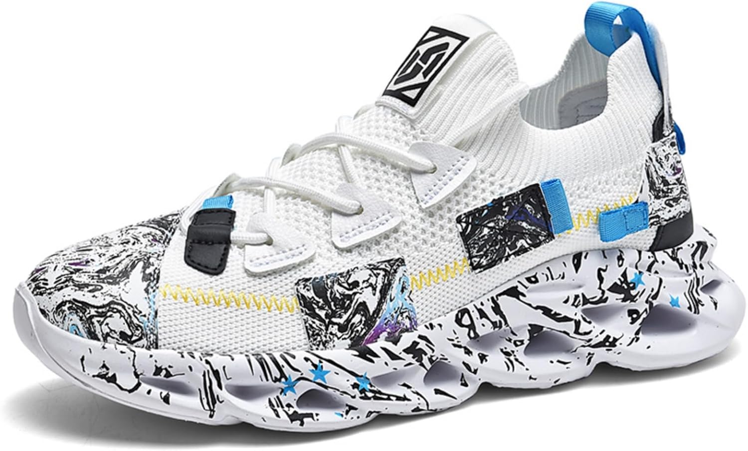 Мужские легкие баскетбольные кроссовки с амортизирующей подошвой, дышащие кроссовки в стиле Blade, подходят для фитнеса, тенниса, бега и прогулок Kpdwfms, белый
Мужские легкие баскетбольные кроссовки с амортизирующей подошвой, дышащие кроссовки в стиле Blade, подходят для фитнеса, тенниса, бега и прогулок Kpdwfms, белый