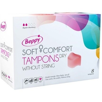 Тампоны Beppy Comfort Dry Beppy Classic для женской гигиены
Тампоны Beppy Comfort Dry Beppy Classic для женской гигиены
