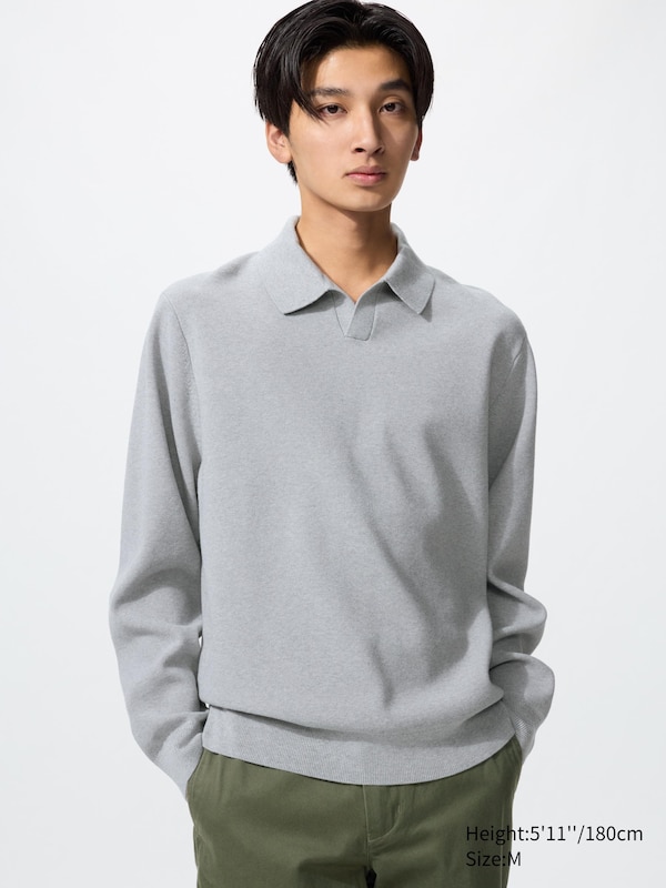 Моющийся джемпер-поло Milano Rib Uniqlo, 03 grey
Моющийся джемпер-поло Milano Rib Uniqlo, 03 grey