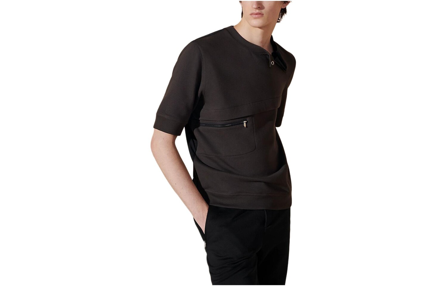 Футболка мужская лакричного цвета Hermes, цвет Licorice color
Футболка мужская лакричного цвета Hermes, цвет Licorice color