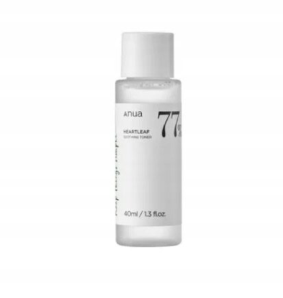 ANUA Heartleaf 77% Soothing Toner Успокаивающий тоник для лица 40 мл
ANUA Heartleaf 77% Soothing Toner Успокаивающий тоник для лица 40 мл