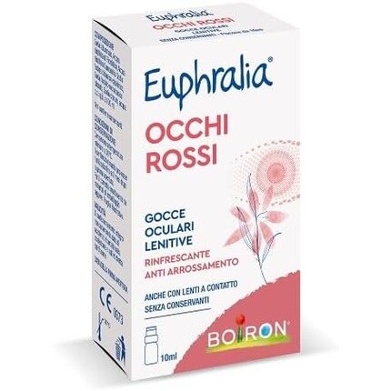 Boiron Euphralia Red Eyes успокаивающие капли для глаз 10 мл
Boiron Euphralia Red Eyes успокаивающие капли для глаз 10 мл