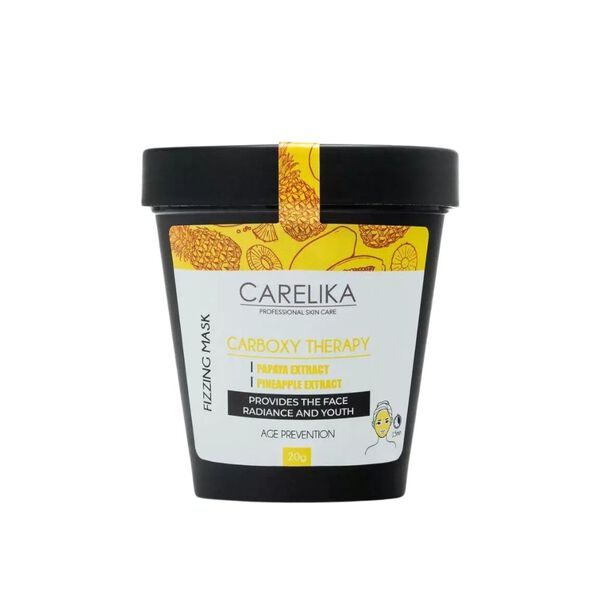 Шипучая маска для лица, 50 мл Carelika Carboxy therapy 
Шипучая маска для лица, 50 мл Carelika Carboxy therapy