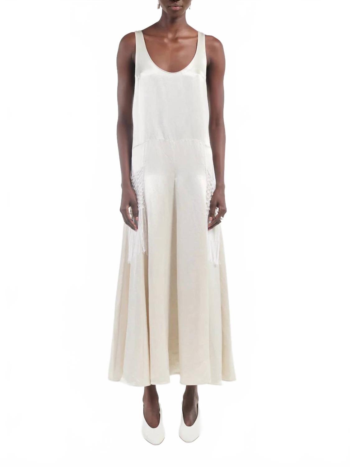 Платье Годе макраме глянцевый шампань Maria McManus, Glossy Champagne
Платье Годе макраме глянцевый шампань Maria McManus, Glossy Champagne