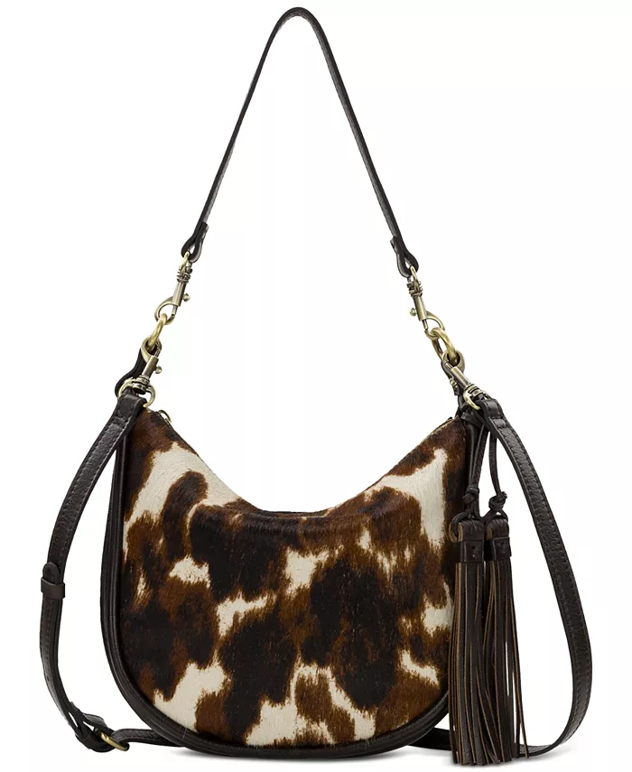 Маленькая сумка-хобо из телячьей шерсти Calanna Patricia Nash, коричневый
Маленькая сумка-хобо из телячьей шерсти Calanna Patricia Nash, коричневый