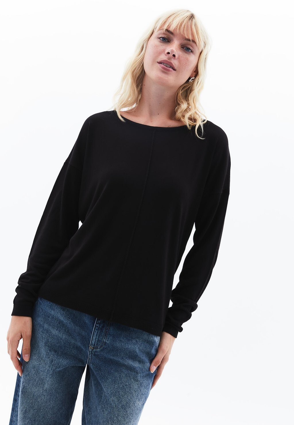 Джемпер FIGURUMSPIELENDER MIT WEITER FORM OXXO, черный
Джемпер FIGURUMSPIELENDER MIT WEITER FORM OXXO, черный