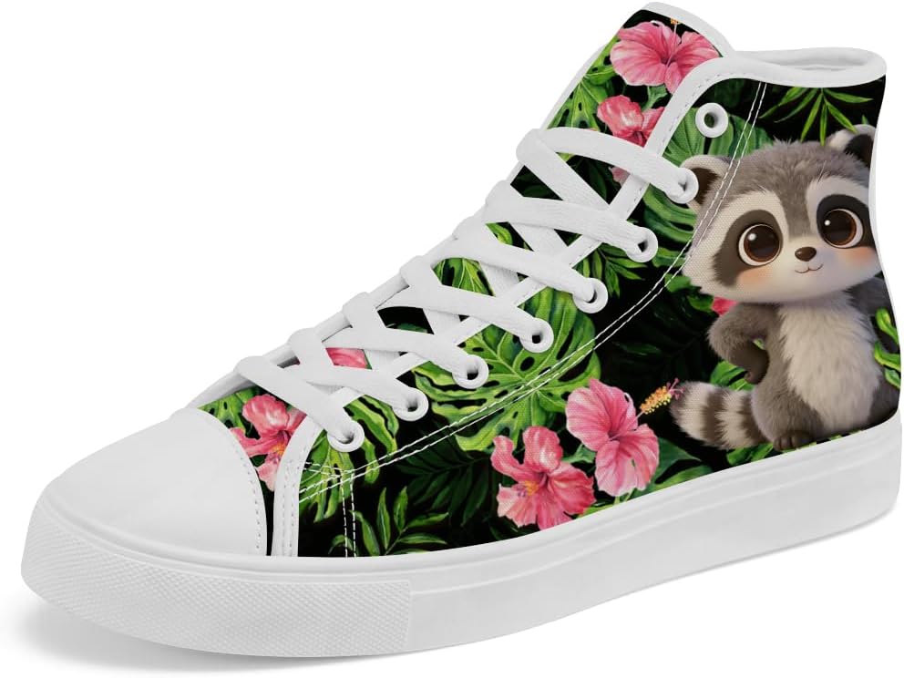 Кеды Raccoon высокие на шнуровке для женщин и мужчин, повседневные кеды Chebing, черный/зеленый
Кеды Raccoon высокие на шнуровке для женщин и мужчин, повседневные кеды Chebing, черный/зеленый