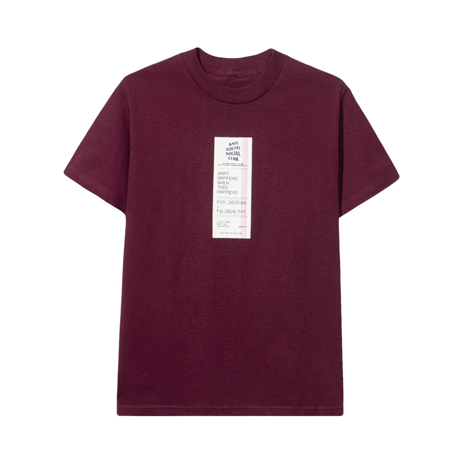 Футболка Anti Social Social Club Бордовая с квитанциями о прочтении, Красный, Футболка Anti Social Social Club Бордовая с квитанциями о прочтении
Футболка Anti Social Social Club Бордовая с квитанциями о прочтении, Красный, Футболка Anti Social Social Club Бордовая с квитанциями о прочтении