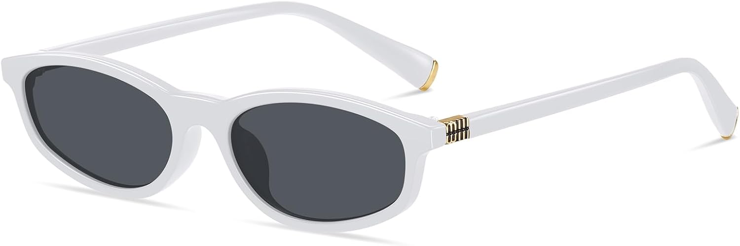 Солнцезащитные очки для женщин в стиле ретро, овальные, 90-х, легкие, винтажные, «кошачий глаз», модные, с линзами, защищающими от УФ-излучения UV400 zeoxie, White/Black
Солнцезащитные очки для женщин в стиле ретро, овальные, 90-х, легкие, винтажные, «кошачий глаз», модные, с линзами, защищающими от УФ-излучения UV400 zeoxie, White/Black