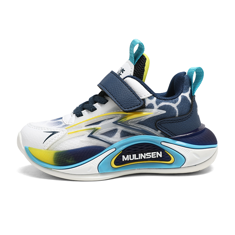 Противоскользящие и износостойкие дышащие кроссовки Rebound для детей Mulinsen, синий/желтый
Противоскользящие и износостойкие дышащие кроссовки Rebound для детей Mulinsen, синий/желтый