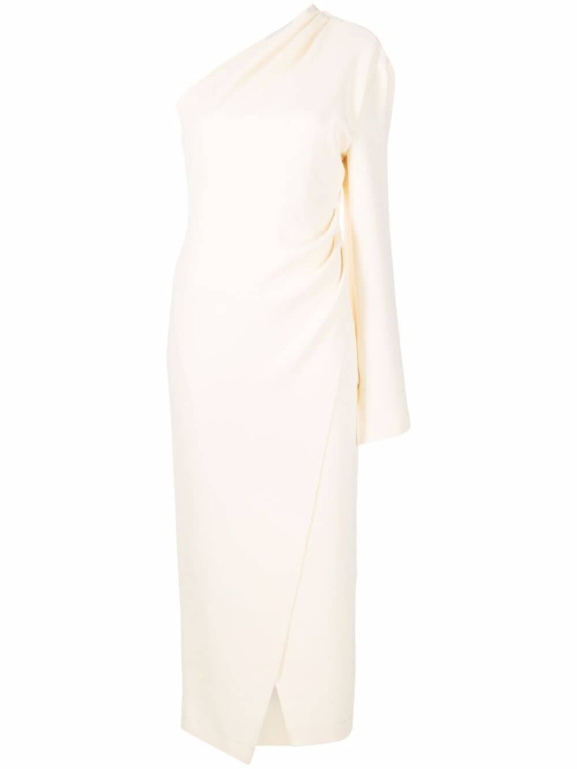 Nanushka платье миди на одно плечо, нейтральный цвет
Nanushka платье миди на одно плечо, нейтральный цвет