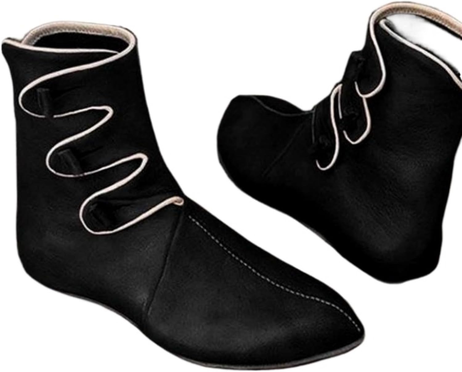 Мужские ботинки для костюма пирата на Хэллоуин с персонажем эпохи Возрождения в стиле стимпанк, выполненные из черной искусственной кожи с готическими пряжками Houdbdol
Мужские ботинки для костюма пирата на Хэллоуин с персонажем эпохи Возрождения в стиле стимпанк, выполненные из черной искусственной кожи с готическими пряжками Houdbdol